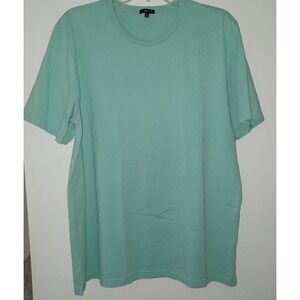 Jeff Brand Beautiful Teal Color Sz XL Mens‎ Dress T-Shirt Crew Neck Short Sleeve